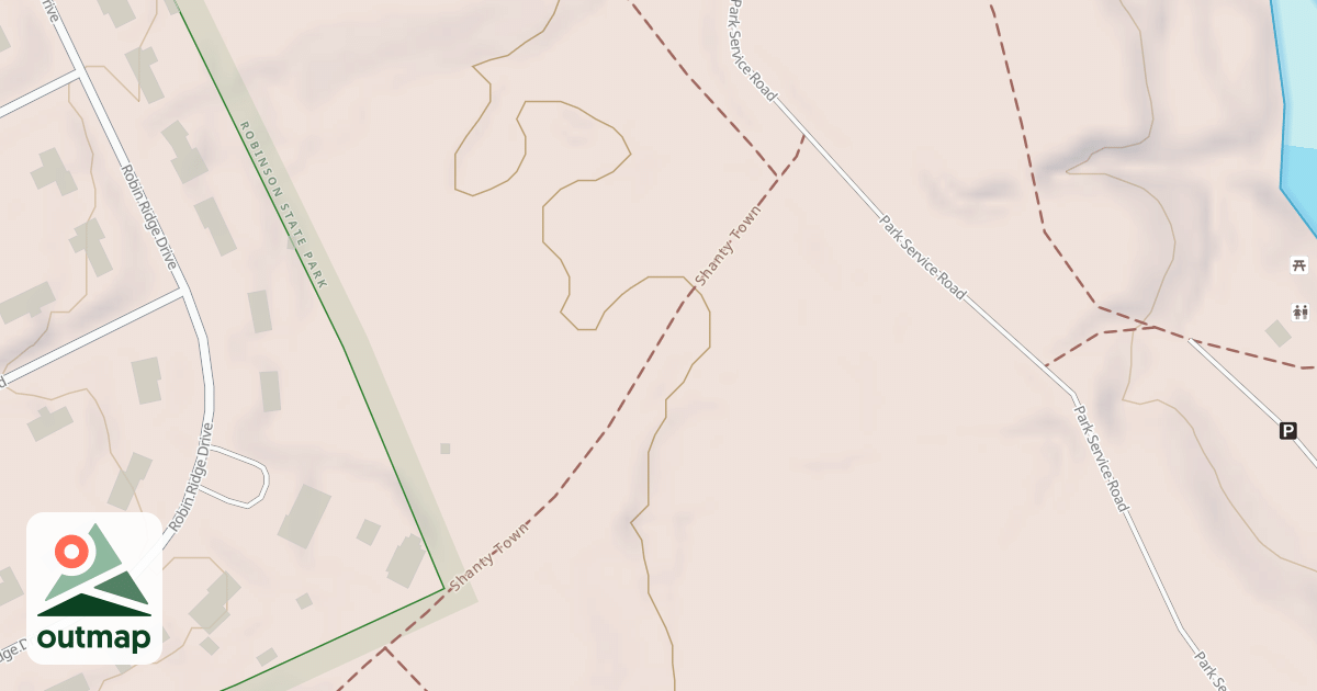 Map of White Trail