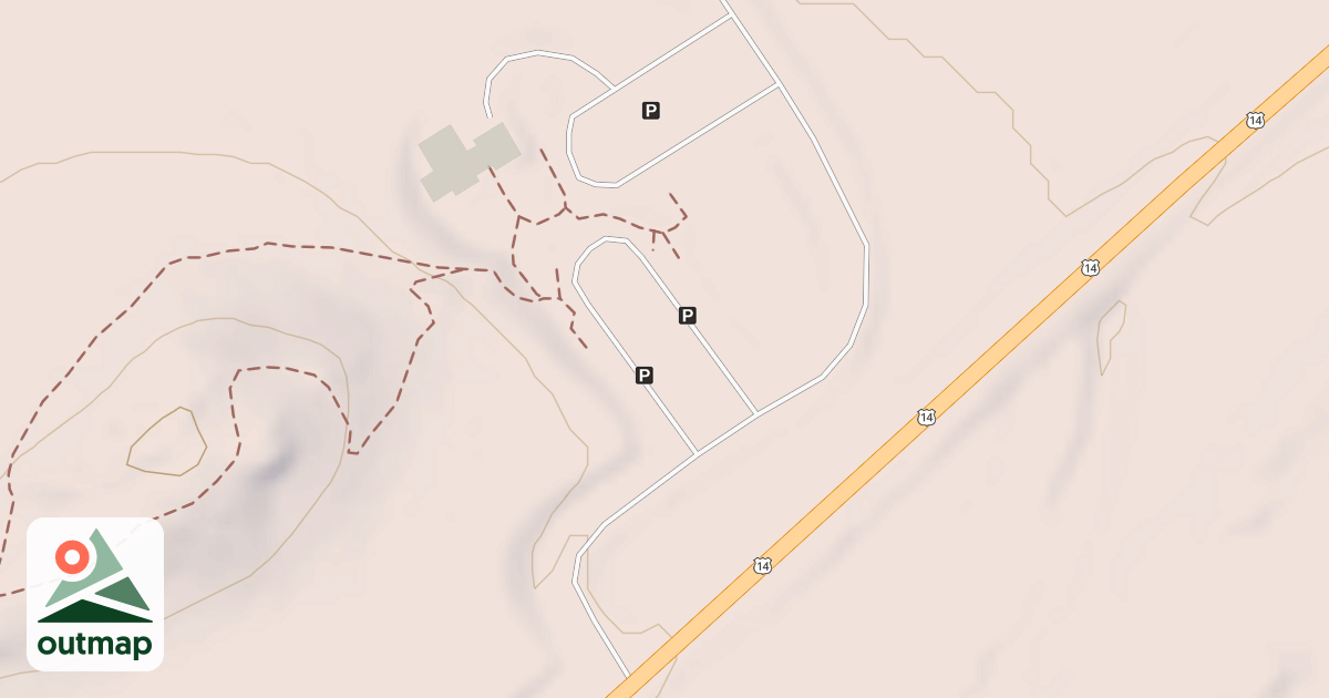 Map of BURGESS V.C. PARKING LOT
