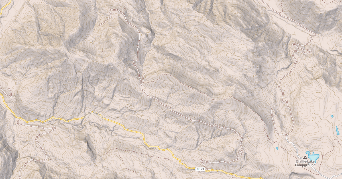 Map preview of EAST CANYON RIDGE