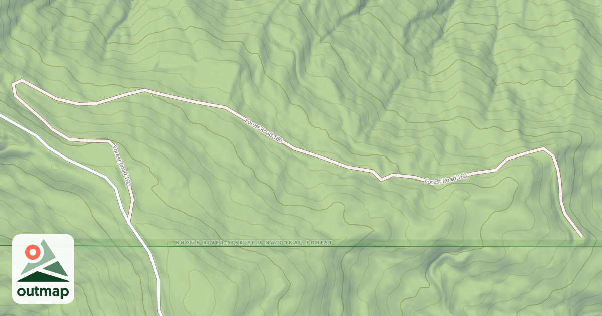 Map of COFFEE BUTTE