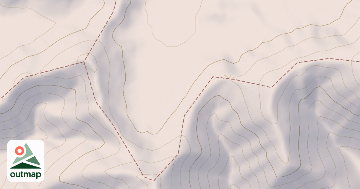 Map of Badlands Trail