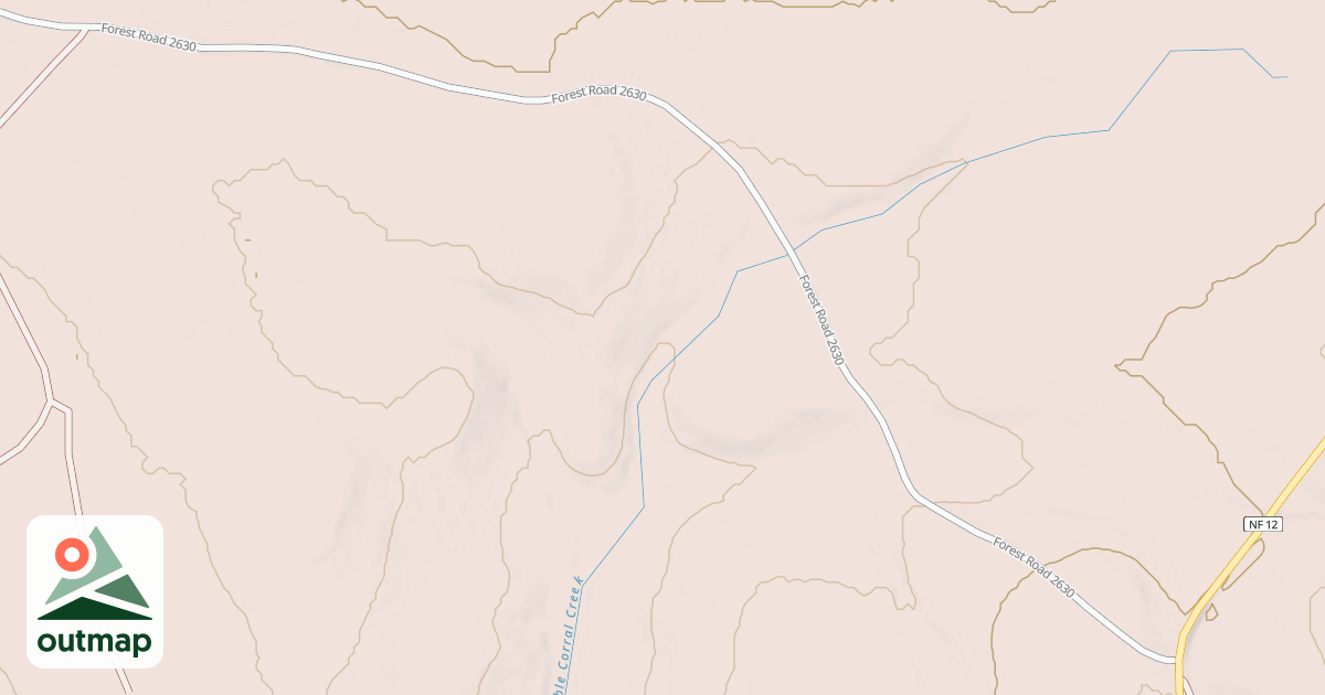 Map of USFS Motor Vehicle Use Map Roads {CF3F190D-93C9-4D99-A958-31AAB245DFA9}