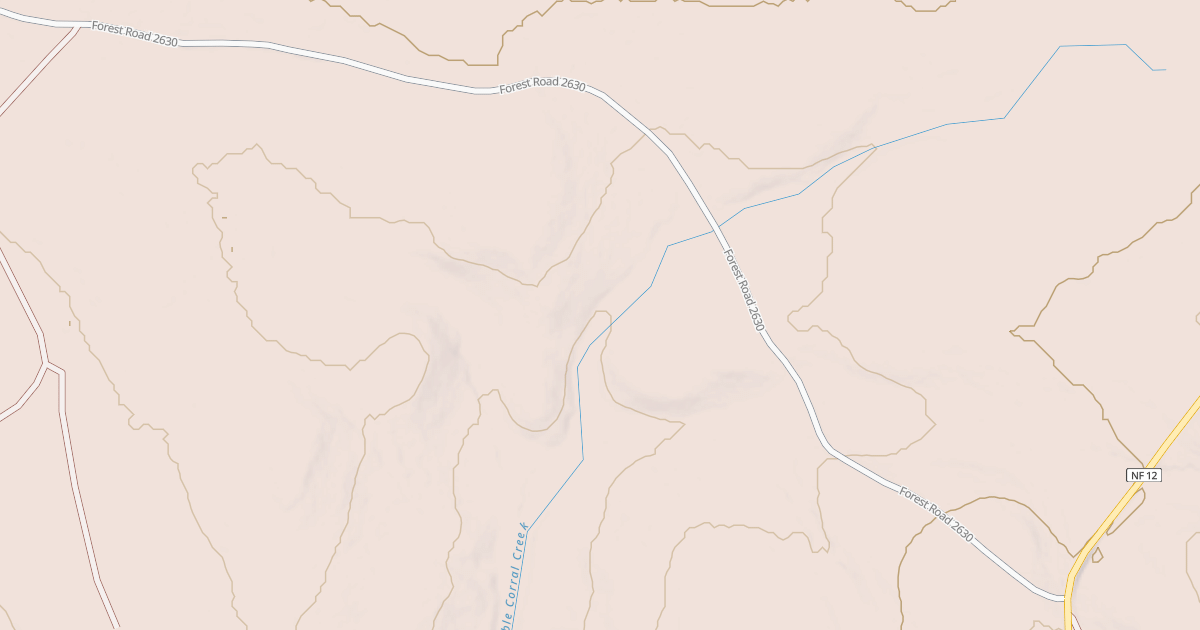 Map preview of USFS Motor Vehicle Use Map Roads {CF3F190D-93C9-4D99-A958-31AAB245DFA9}