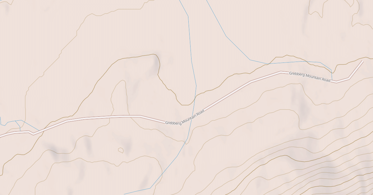 Map preview of GREBBERG MOUNTAIN