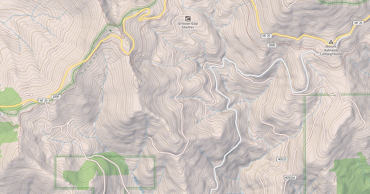 Map preview of GROUSE SHELTER