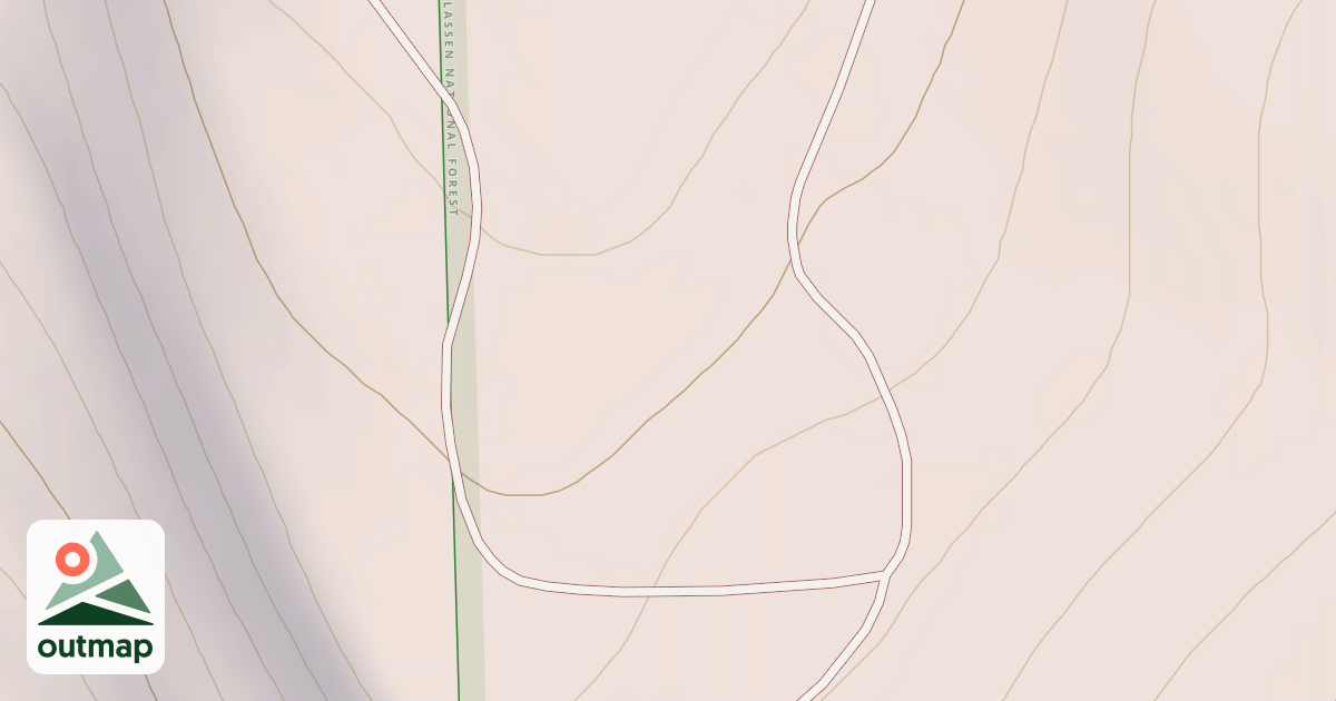 Map of BUTTE SPUR 5