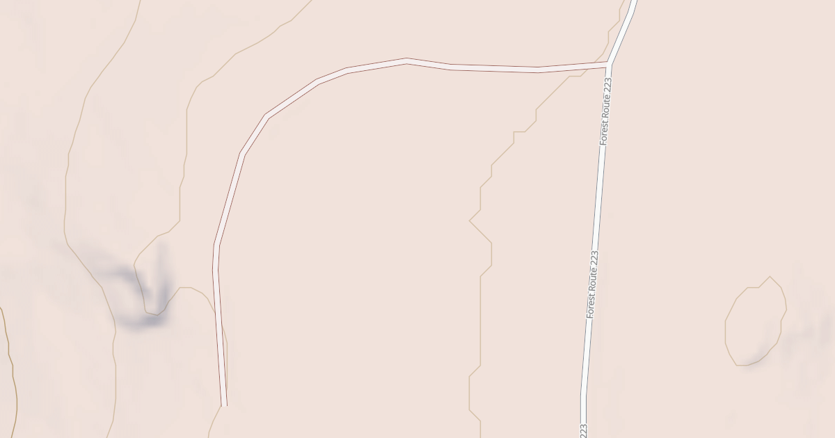 Map preview of GLOOM CREEK SPUR 4