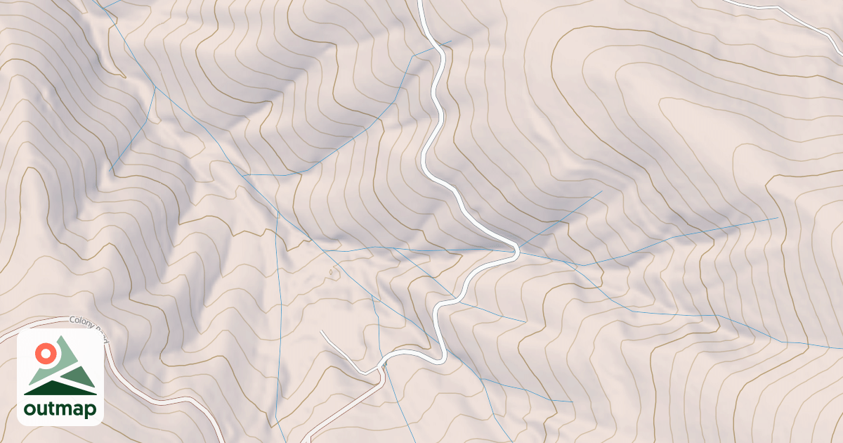 Map of ALPHA COLONY SP