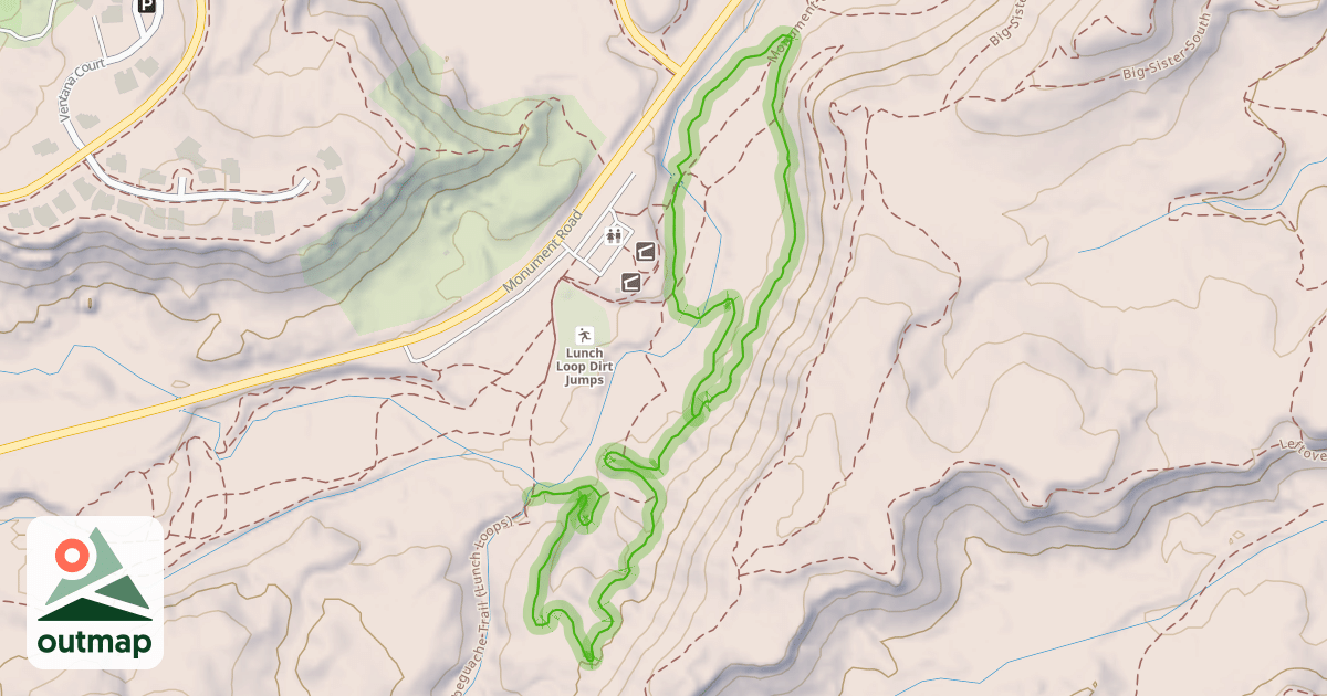 Map of Kid's Meal Trail