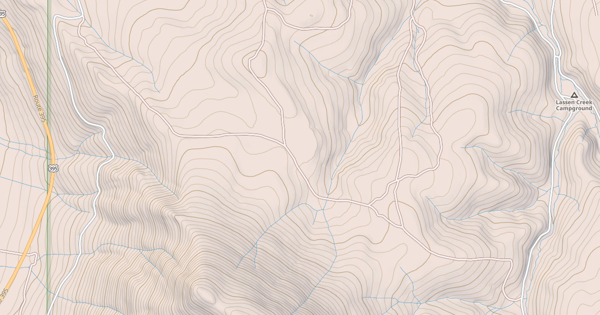 Map preview of MILK SPRING