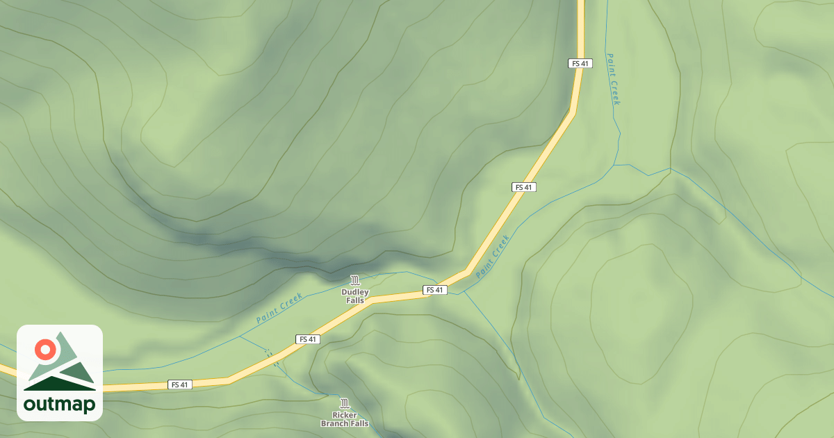 Map of WADERS REC.AREA