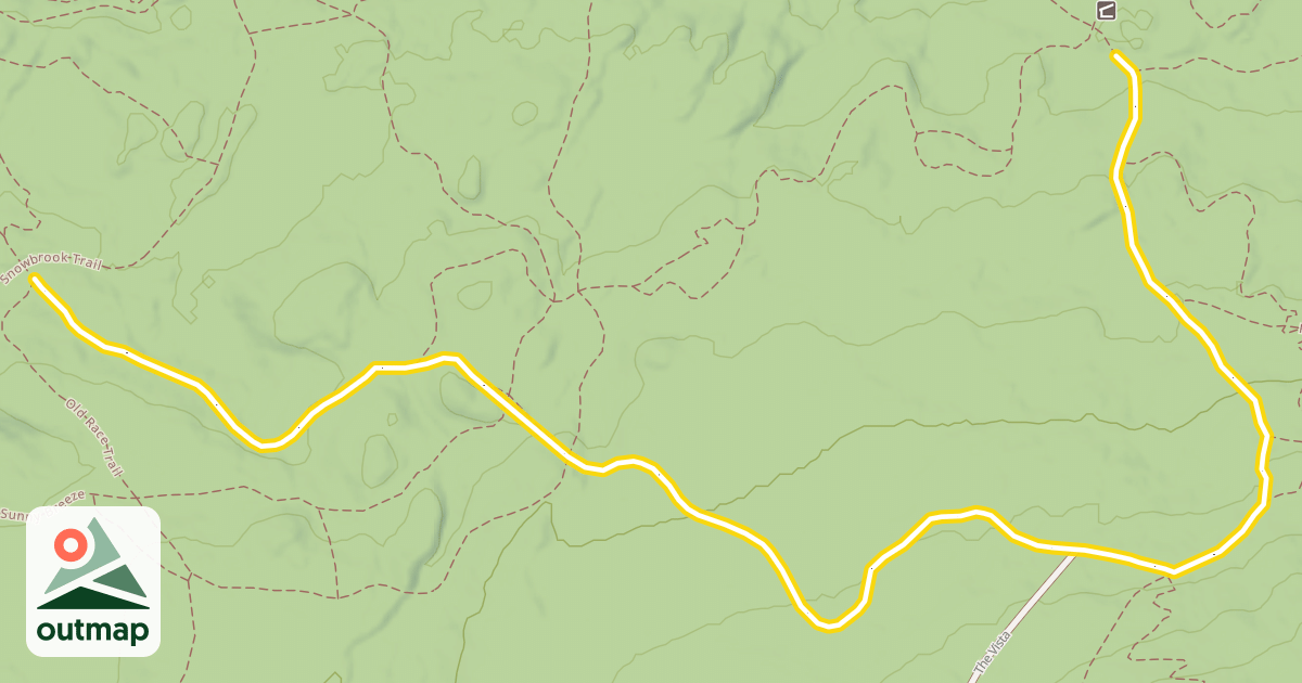 Map of Seven Bridges Trail
