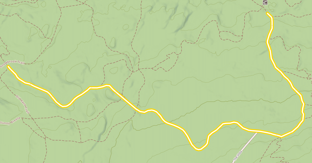 Map preview of Seven Bridges Trail