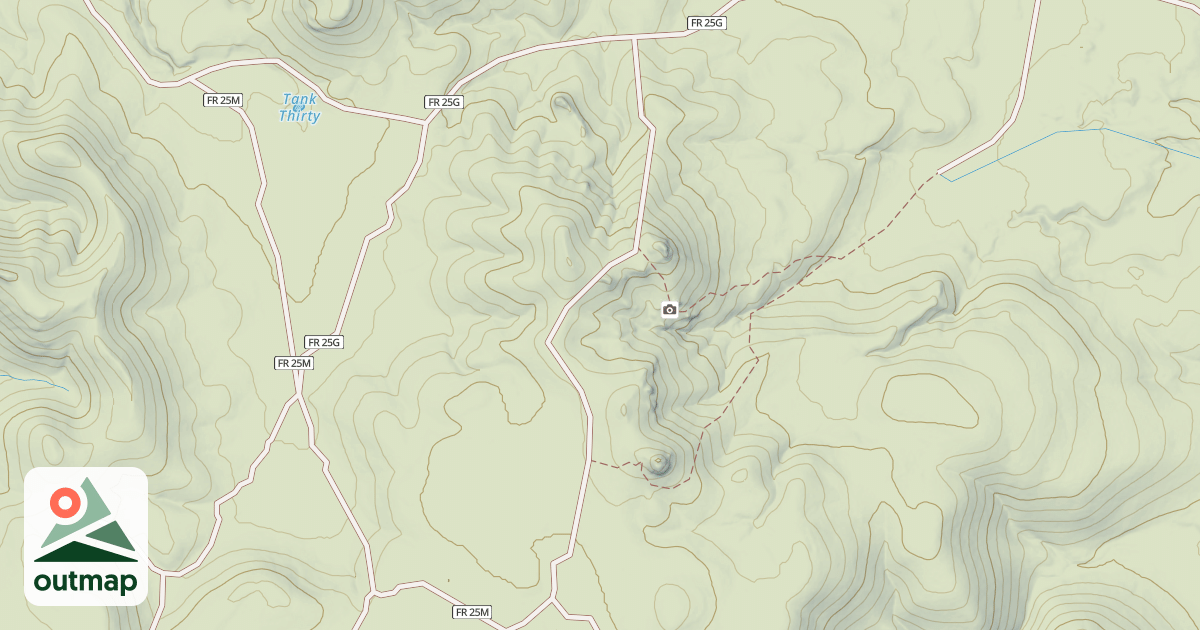 Map of USFS Motor Vehicle Use Map Roads {A1679BC2-B060-4C17-BA70-F7BC9CE7F8AB}