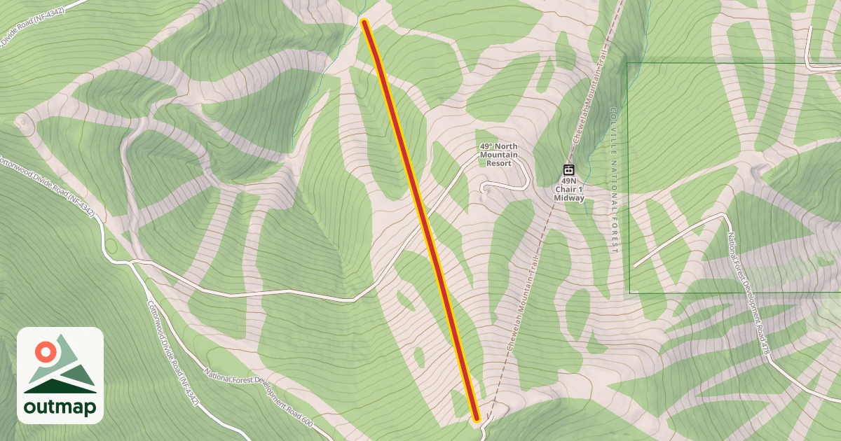 Map of Silver Lode #4