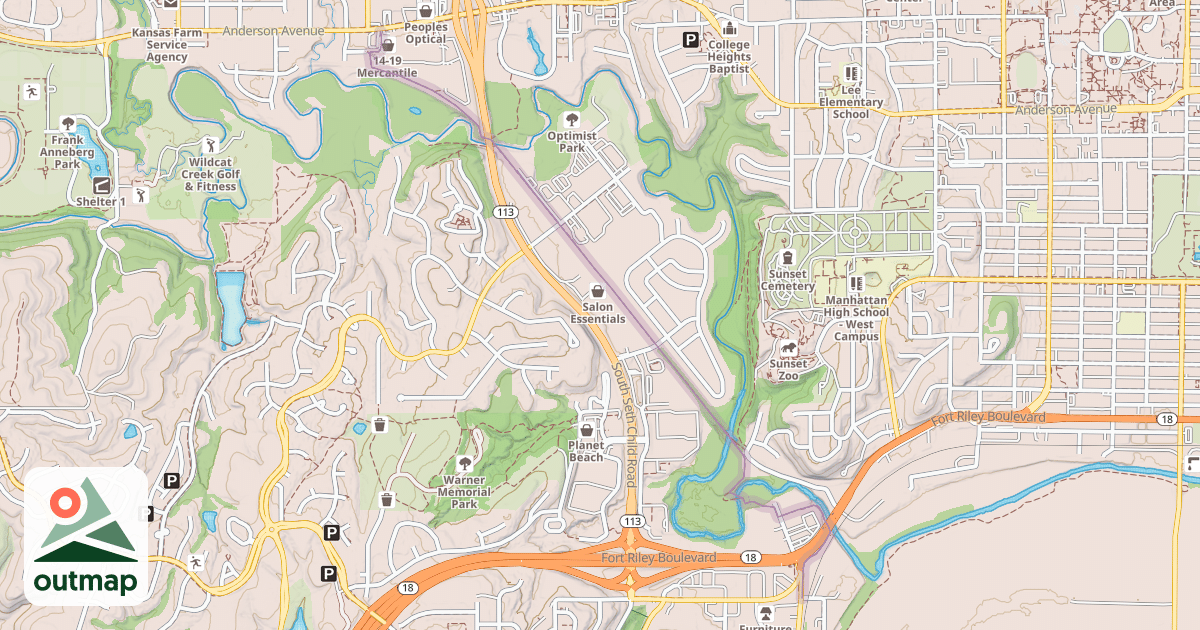Map of Linear Trail
