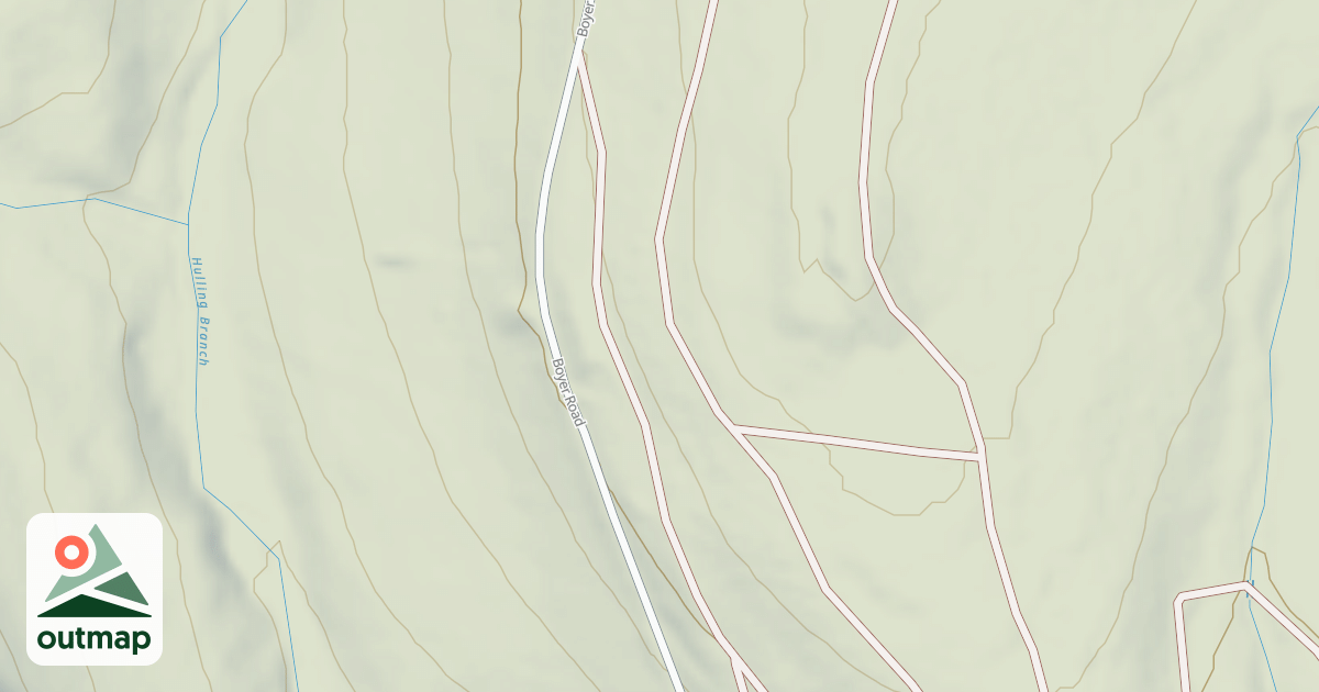 Map of Whiskey Springs Trails