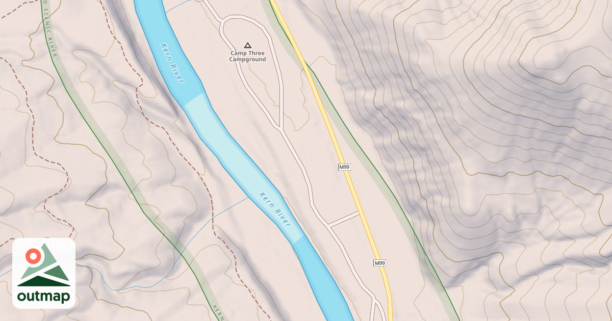 Map of CAMP 3 C.G.