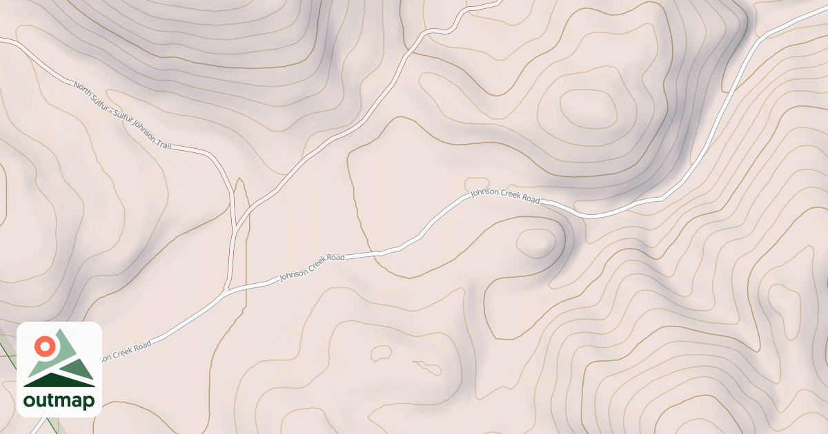 Map of SULPHUR CANYON