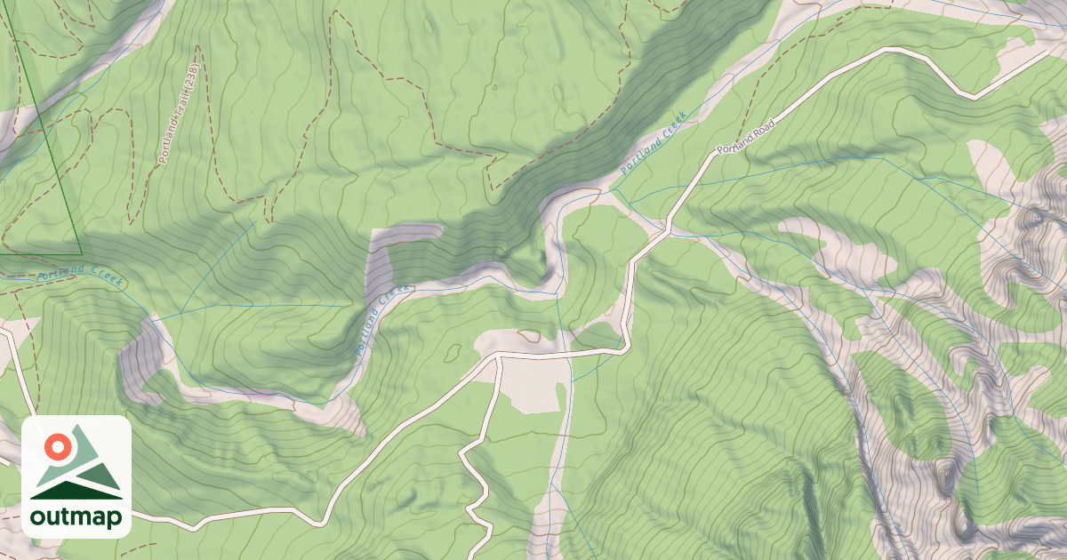 Map of PORTLAND
