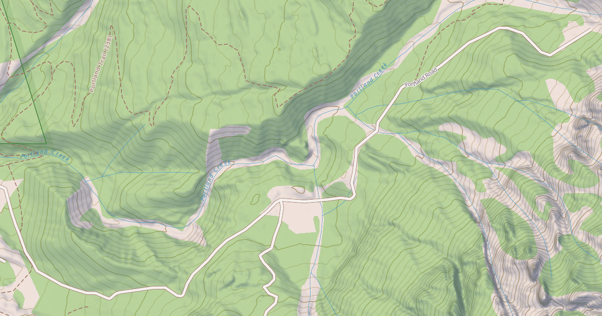 Map preview of PORTLAND
