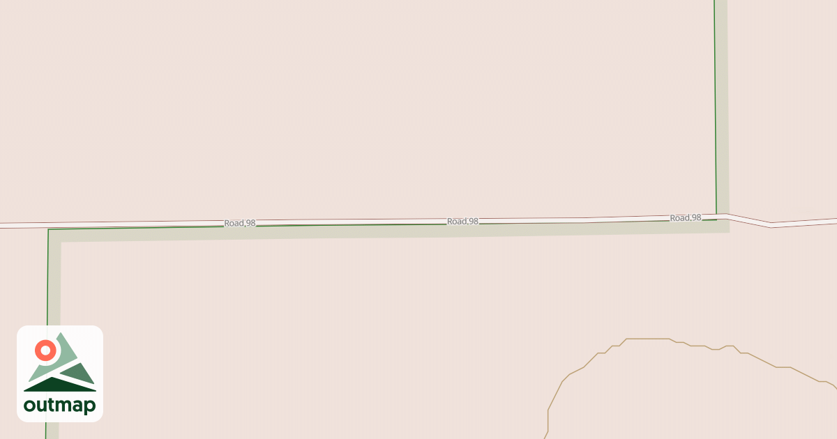 Map of ROAD 98