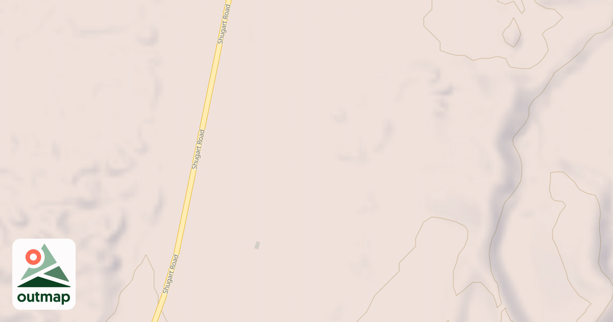 Map of Hackberry Trail System - Dunes Access