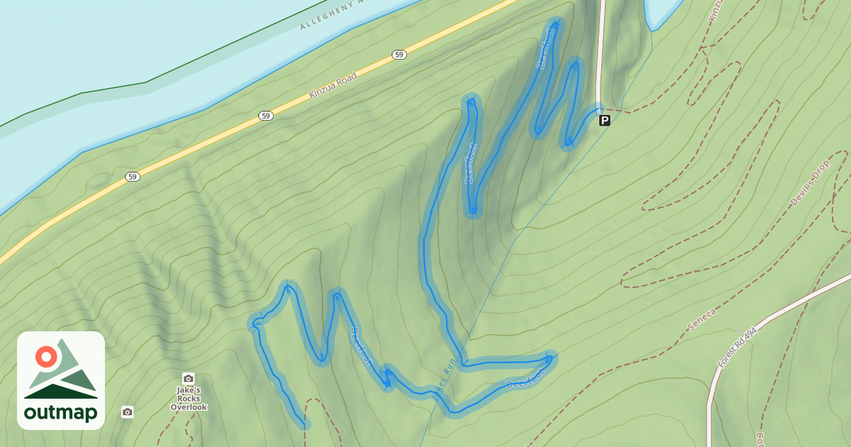 Map of Deerfoot