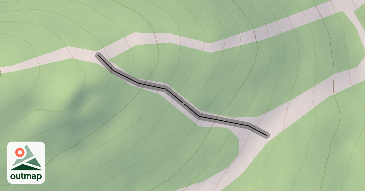 Map of Bob's Run
