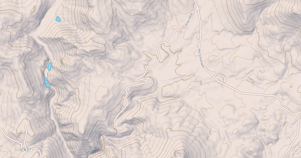 Map preview of CRAMER MINE
