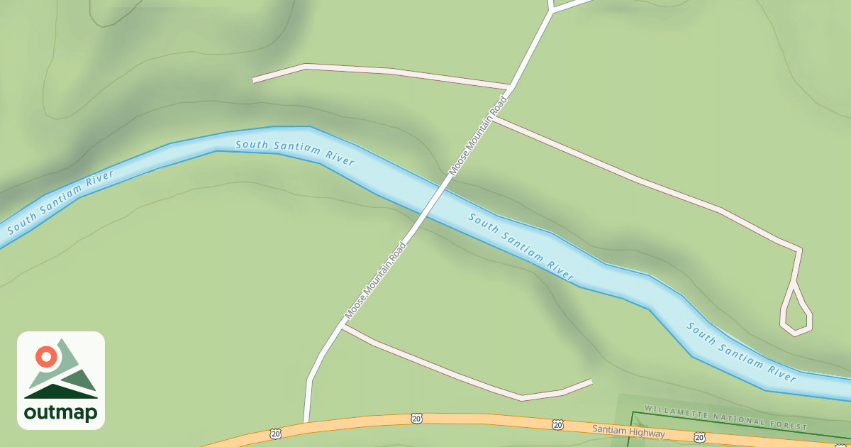 Map of MOOSE MOUNTAIN RD