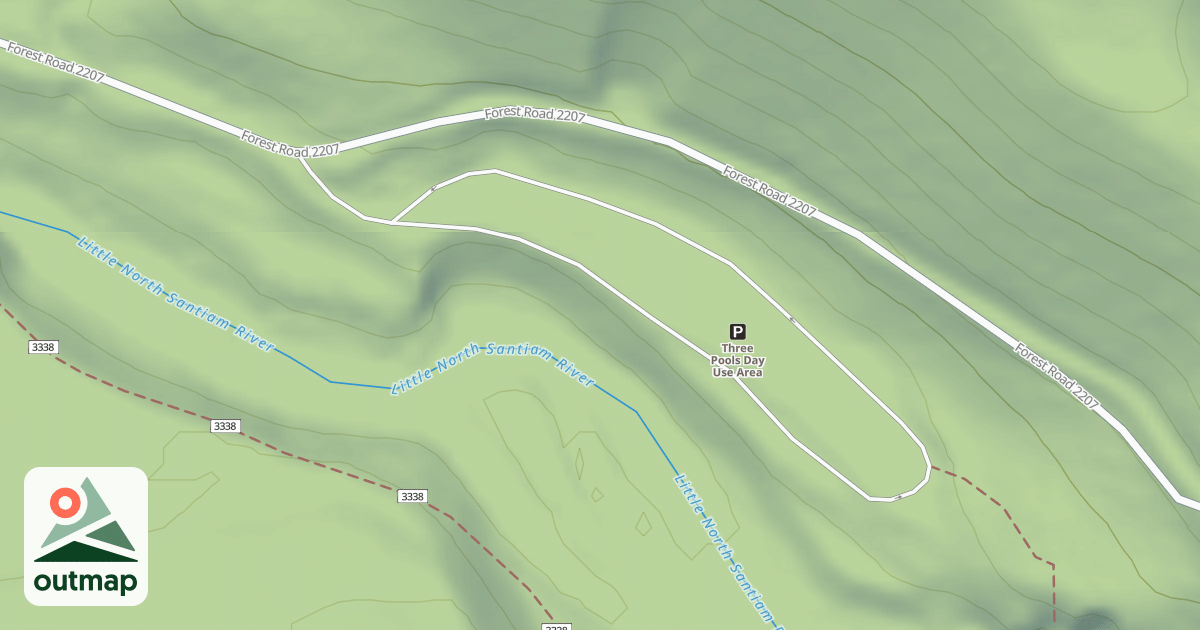 Map of USFS Motor Vehicle Use Map Roads {DF87C328-897F-4706-A682-047E87F7D1FE}