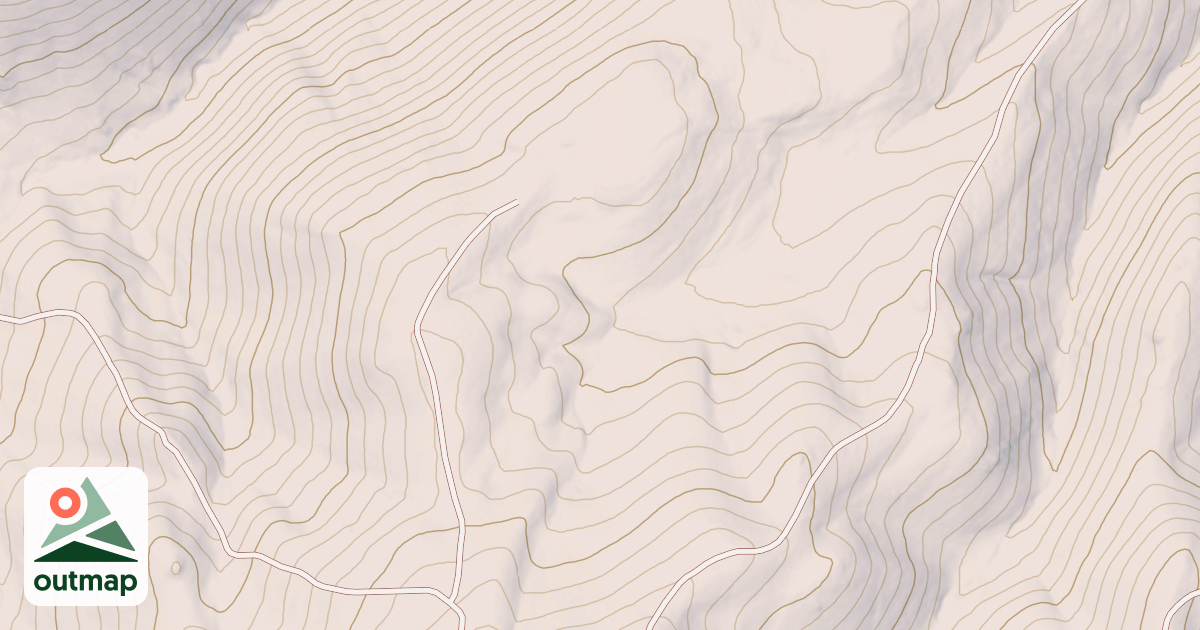Map of COLUMBET SPUR B