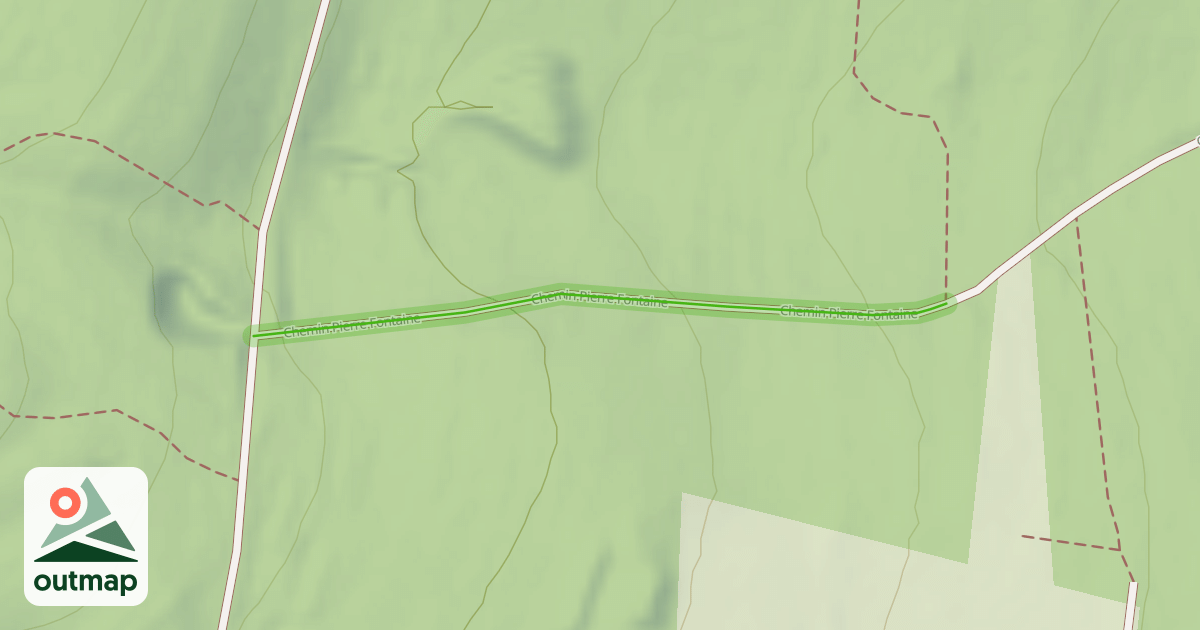 Map of Chemin Pierre Fontaine