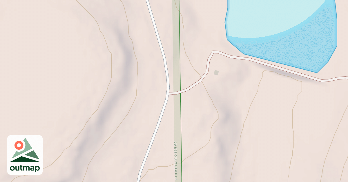 Map of BARTLETT LAKE ACCESS