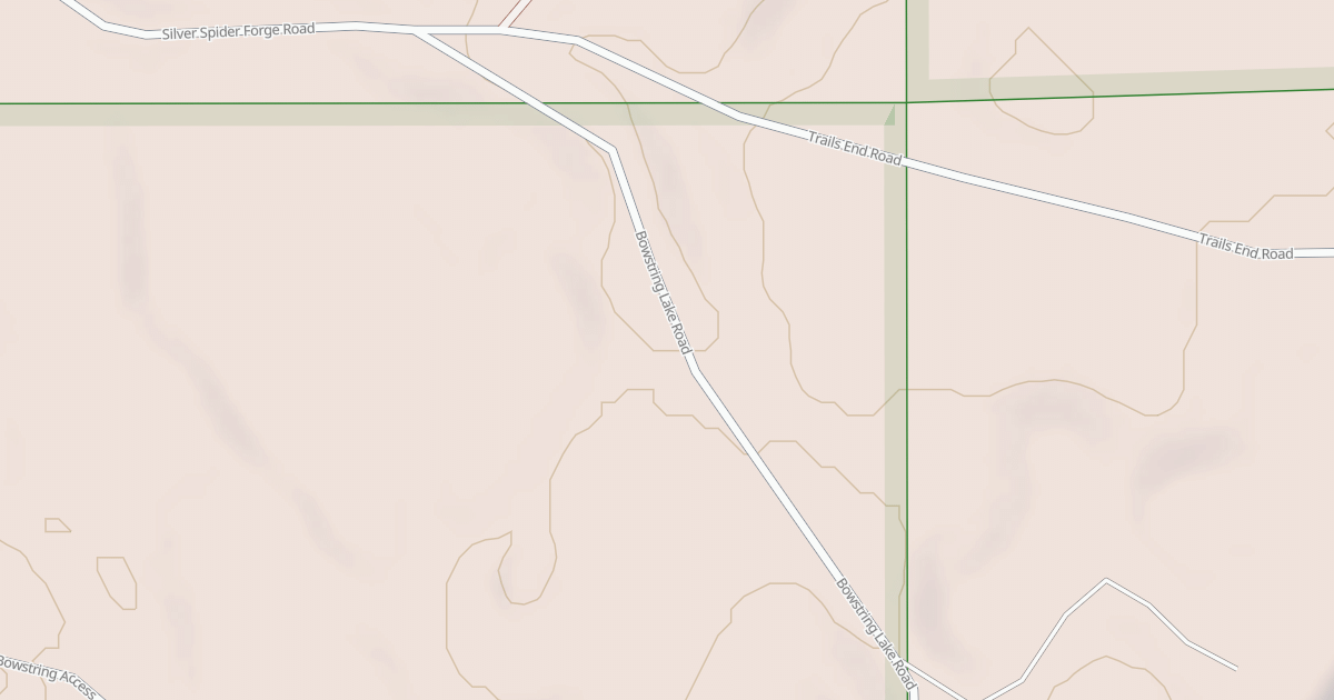 Map preview of BOWSTRING LAKE LANE