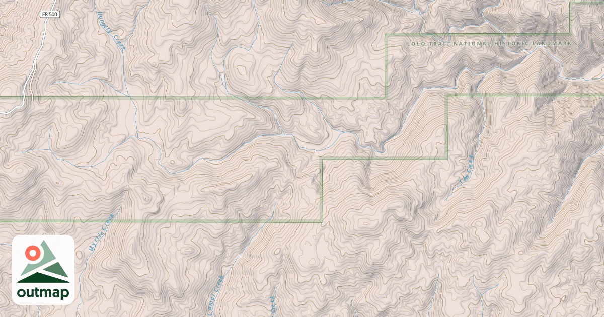 Map of BOUNDARY PEAK