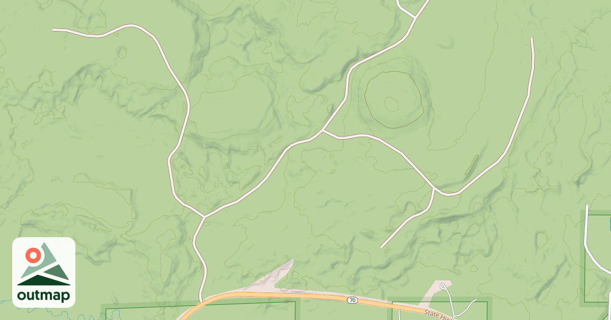 Map of CLEAVAGE ROAD