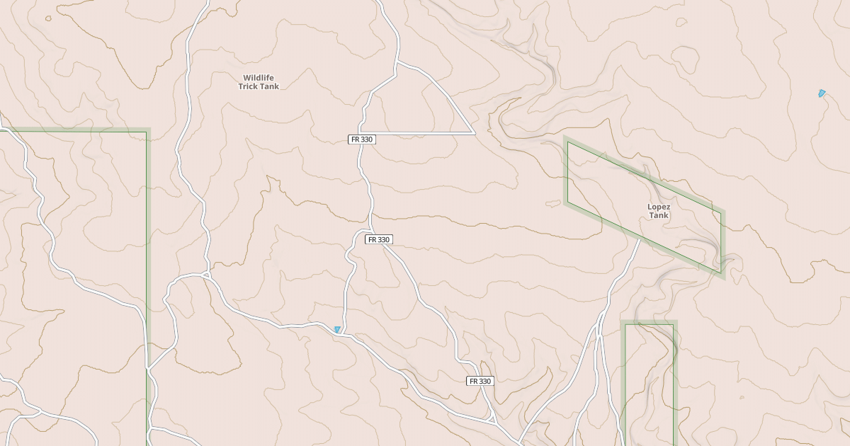 Map preview of USFS Motor Vehicle Use Map Roads {E124699C-B38D-4AB0-84EE-ADF46DBB8B50}