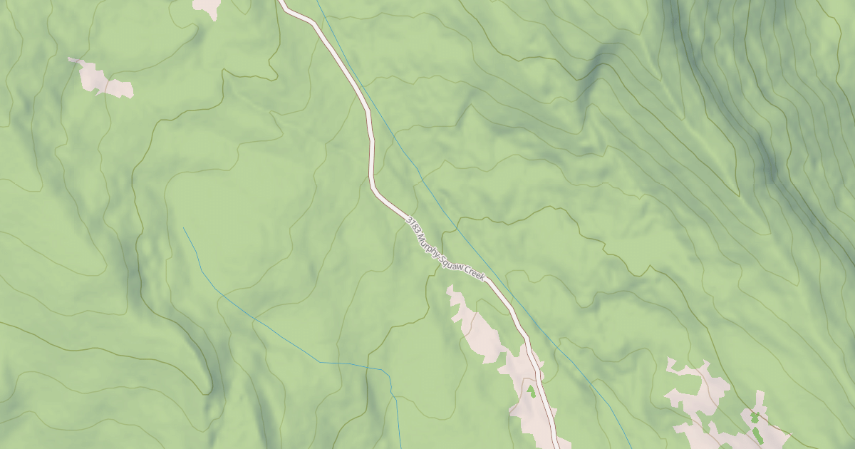 Map preview of Murphy-Squaw Creek