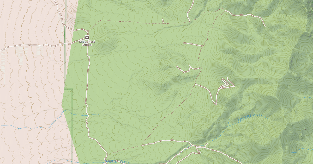 Map preview of IDLEWILD