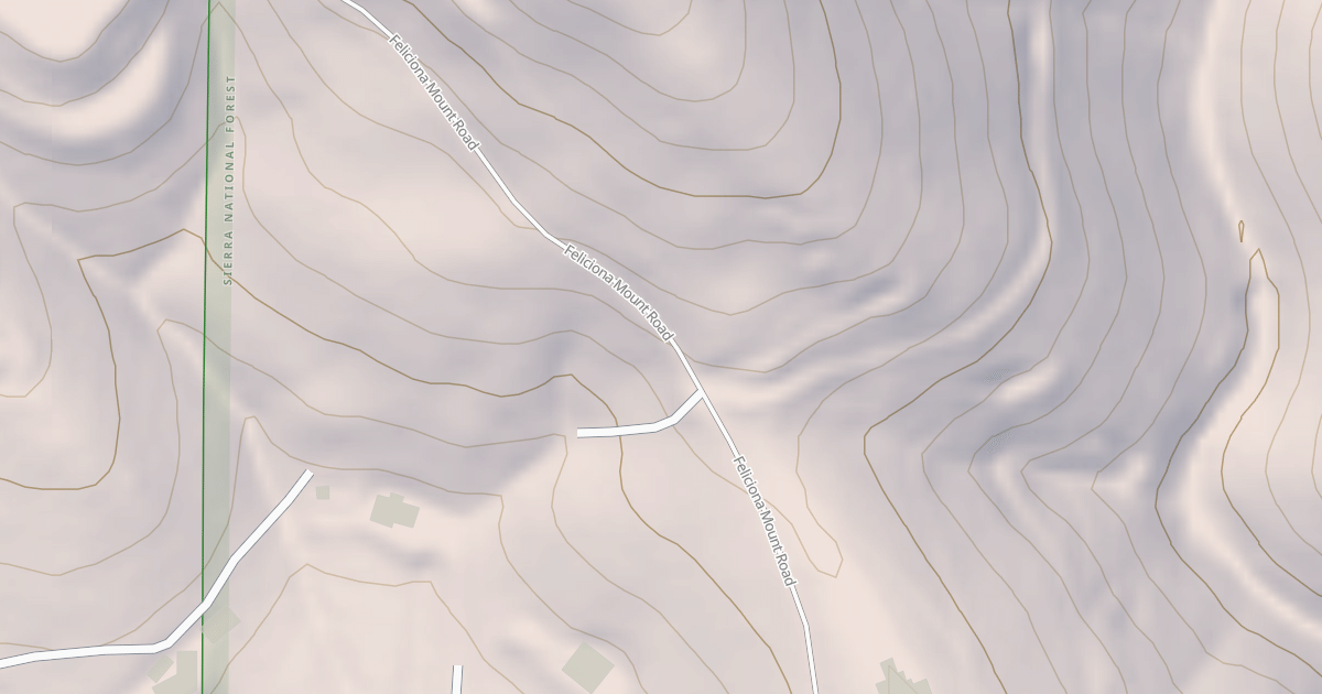 Map preview of FELICIANA MTN ROAD