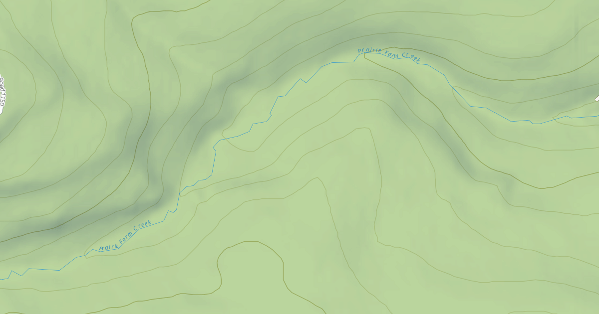 Map preview of USFS Motor Vehicle Use Map Roads {19F8BA83-DA93-4A7E-9D65-B1DB0F459398}