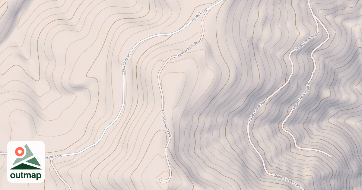 Map of HORNET POINT