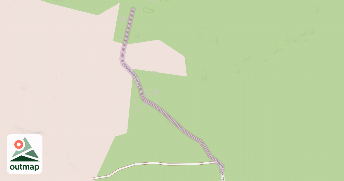 Map of Chemin du Yérot
