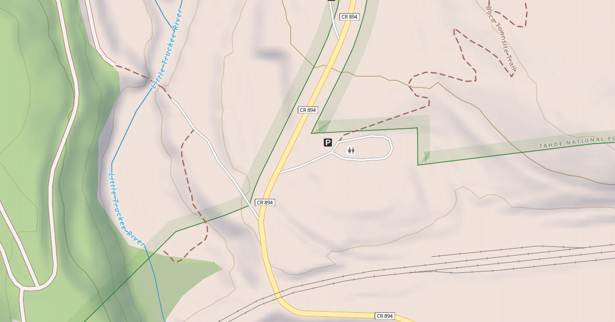 Map preview of BOCA TOWNSITE PARKING