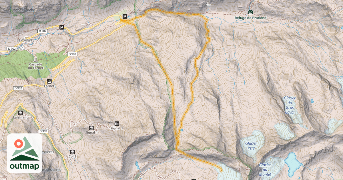 Map of Col Pers