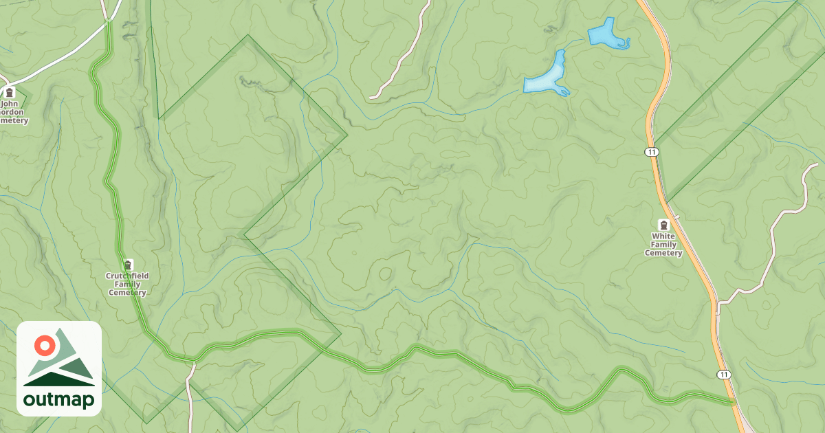 Map of West Vaco Road