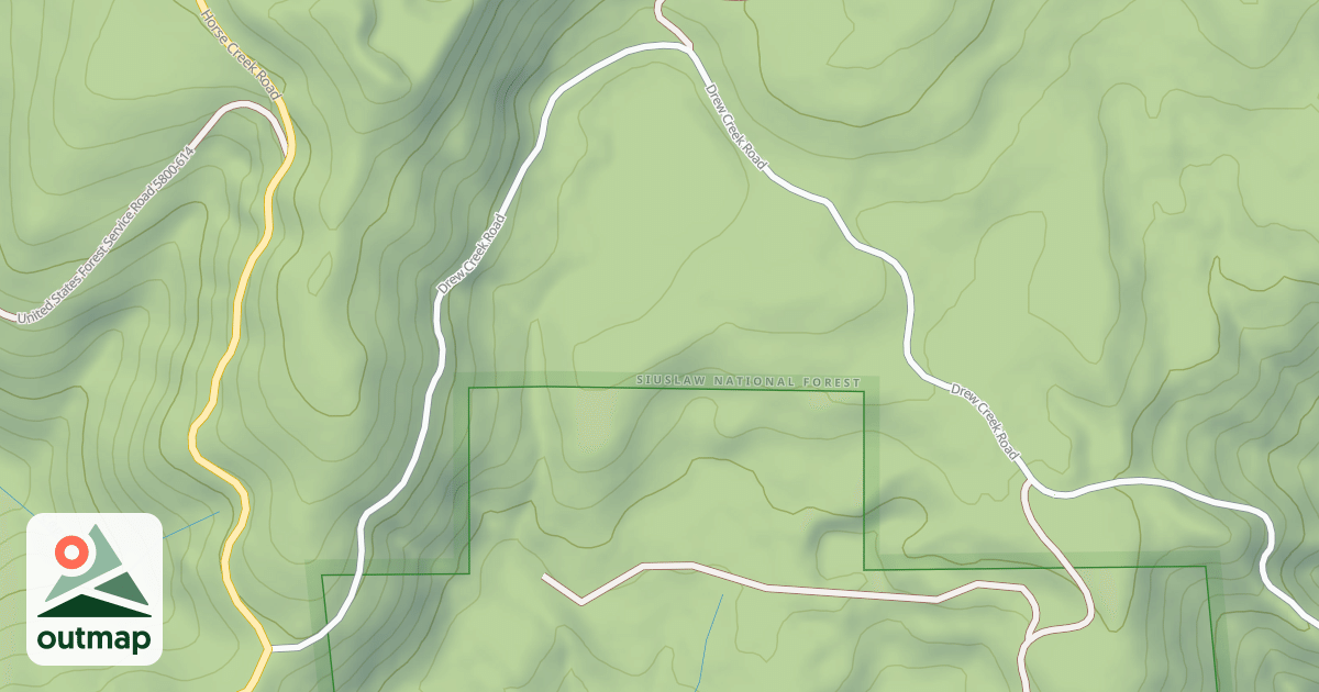 Map of DREW RIDGE