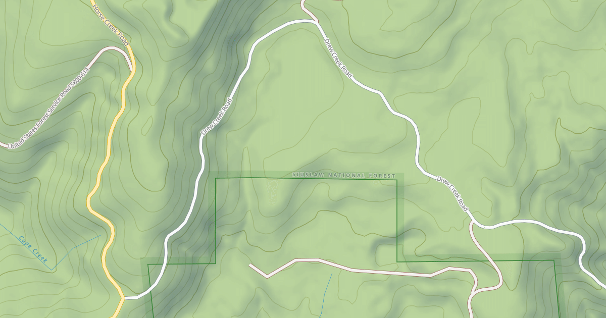 Map preview of DREW RIDGE